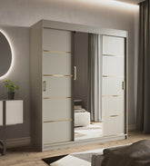 Kašmírový/zlatý šatník