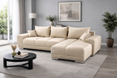 Sofa Bed, Corner Sofa Rotterdam Beige