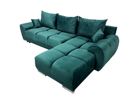 Sofa Bed, Corner Sofa Rotterdam Green