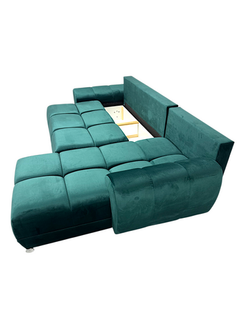 Sofa Bed, Corner Sofa Rotterdam Green